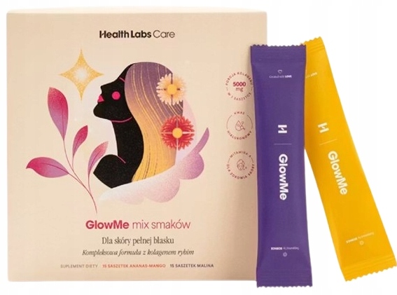 Health Labs Care GlowMe mix smaków Kolagen Skóra pełna blasku Saszetki
