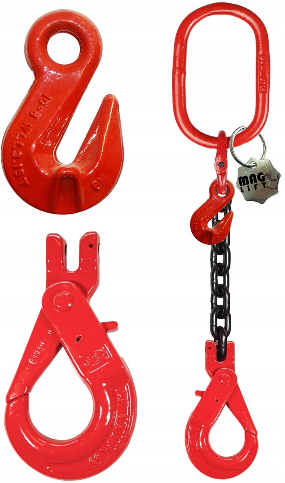 ZAWIESIE ŁAŃCUCHOWE 1C 1,12T 3M HAK BEZPIECZNY Kod producenta 1C112T30M/06HSHB.