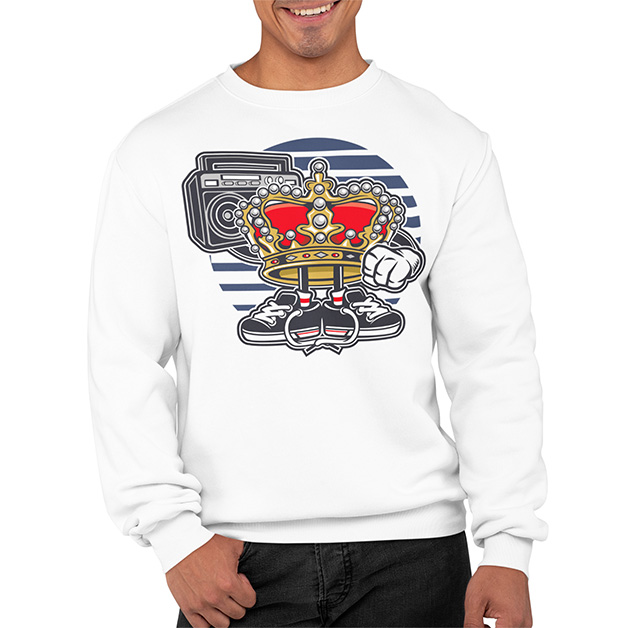Mikina Animovaná Street King