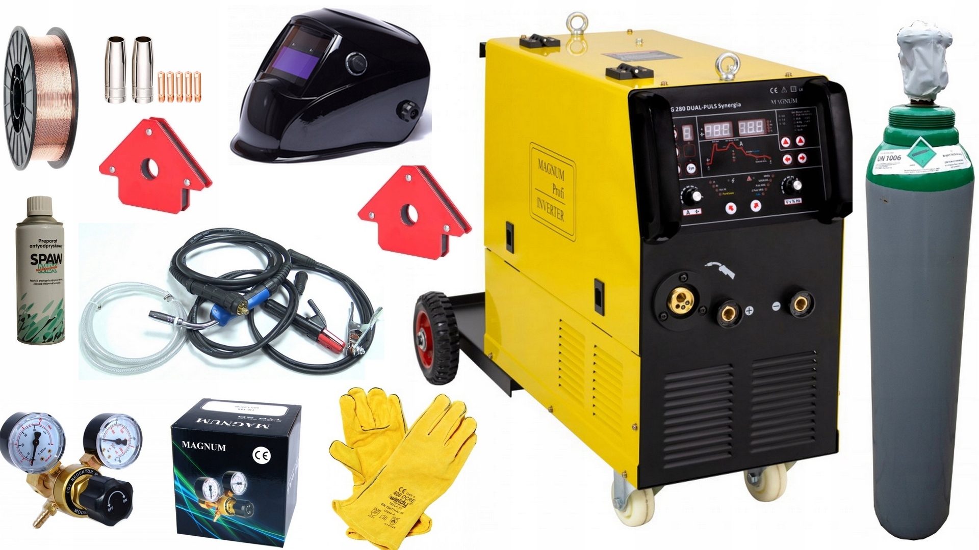 Сварочный аппарат MAGNUM MIG 280 Dual Puls 400V