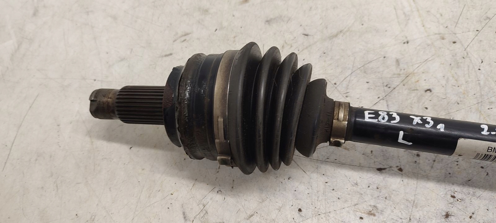 semi-axis left front BMW E83 X3 2,0D