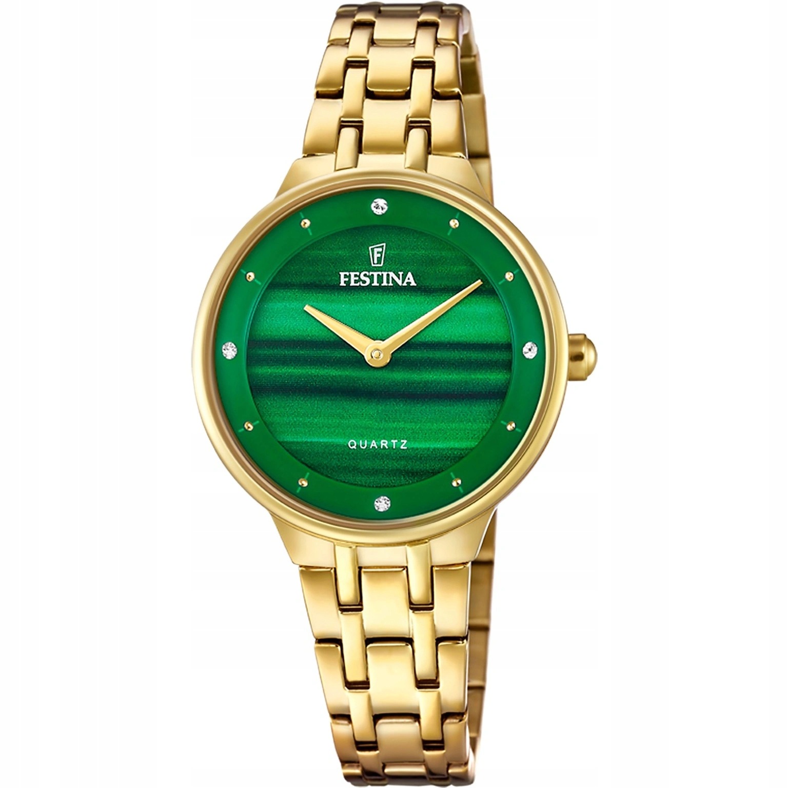 Dámské Hodinky Festina F20601/B Mademoiselle Zlaté Elegantní Na Náramku