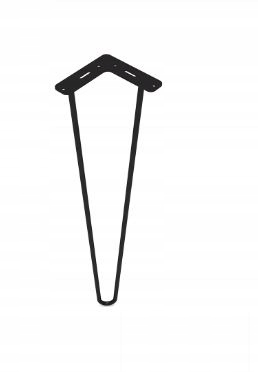 

Noga metalowa loft do stołu Hairpin Legs 20cm
