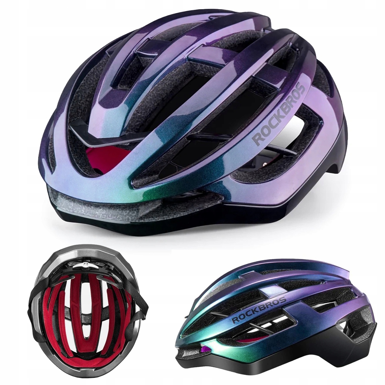 RockBros Cyklistická přilba na kolo Kameleon Nastavitelná ventilace 58 61 cm