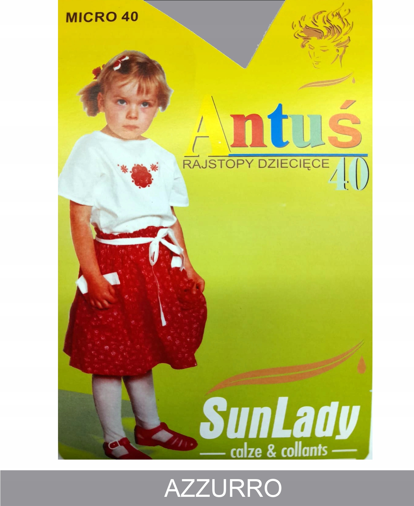 

Sun Lady Antuś Rajst. dziec. Mf 40den k.: Azzurro