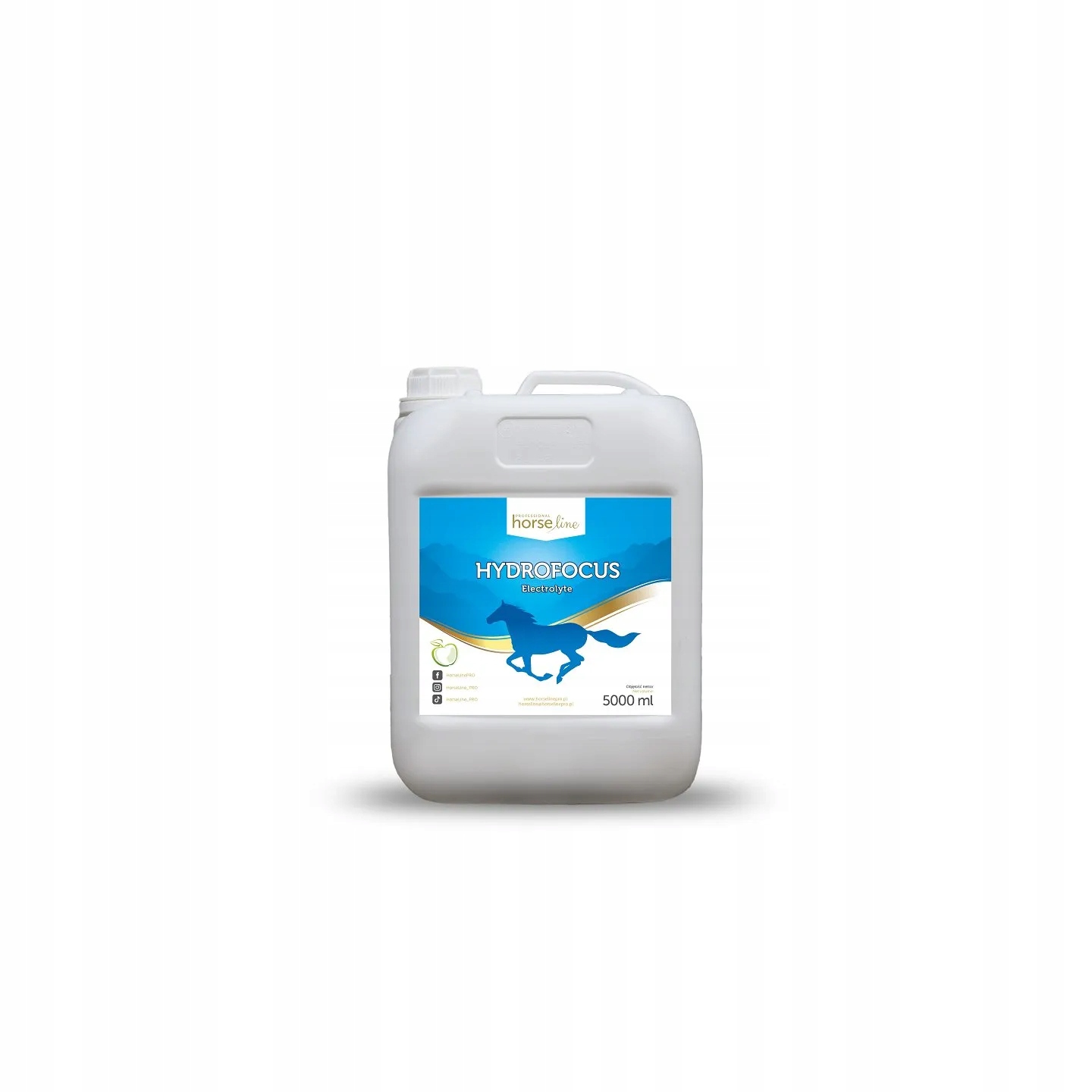 HorseLinePRO HydroFocus Electrolyte 5000 ml elektrolyty pro koně s hořčíkem