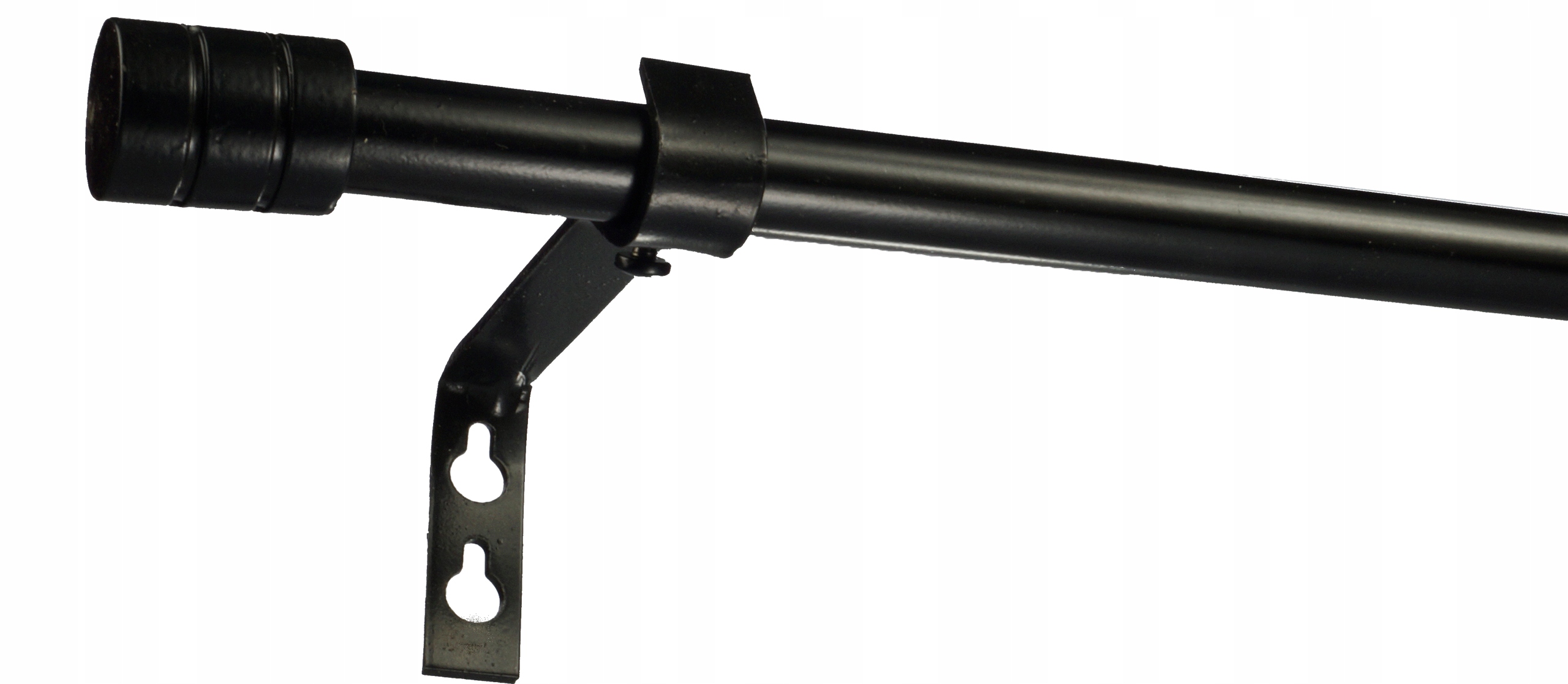 Karnisz PRO metal fi16 pojedynczy 260 cm bez kółek Rodzaj karnisza pojedynczy