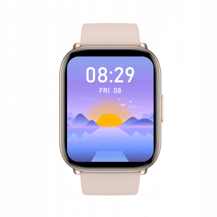 Smartwach OROMED ORO FIT PRO GT PINK Kształt koperty prostokątna