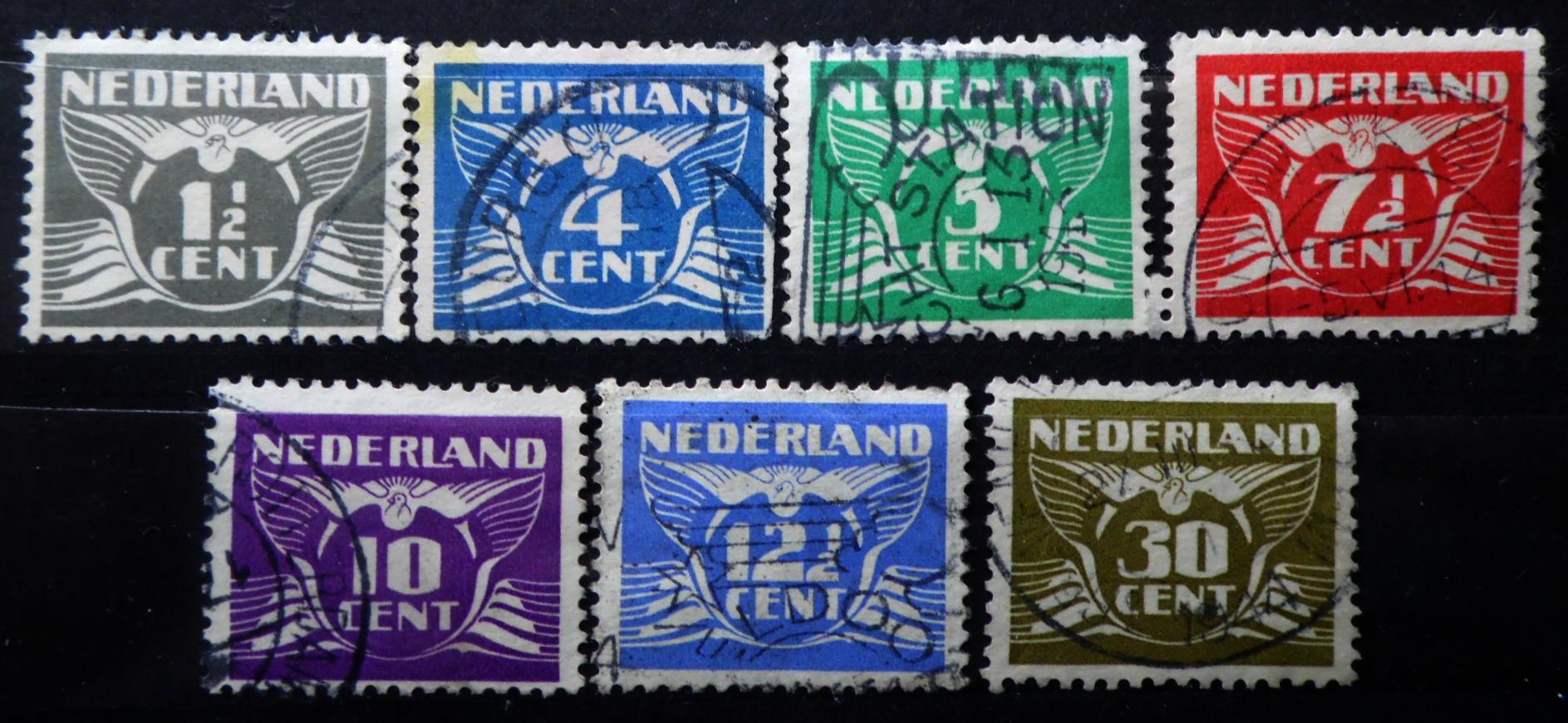 Holandia 1934-1941, cyfry x 7