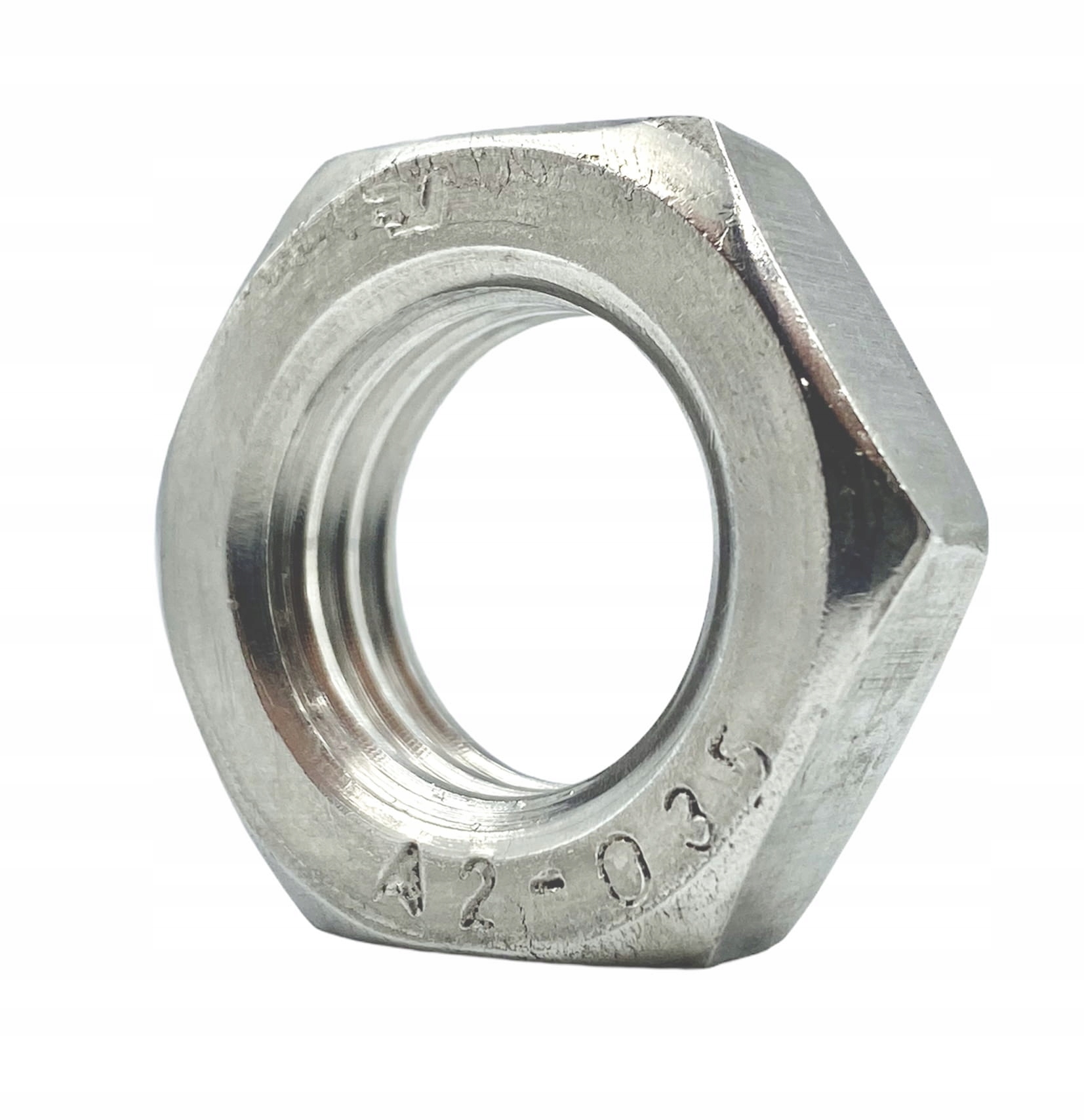 

M8 Nakrętka Niska 6KĄTNA Nierdzewna 100 Szt A2 439