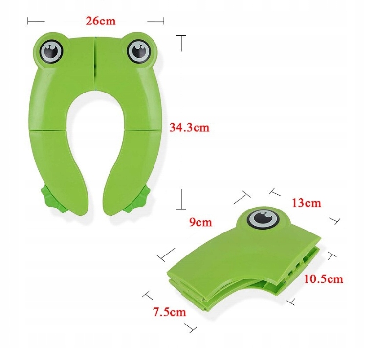 NAKŁADKA NA SEDES WC TURYSTYCZNA SKŁADANA ETUI EAN (GTIN) 0634934884964