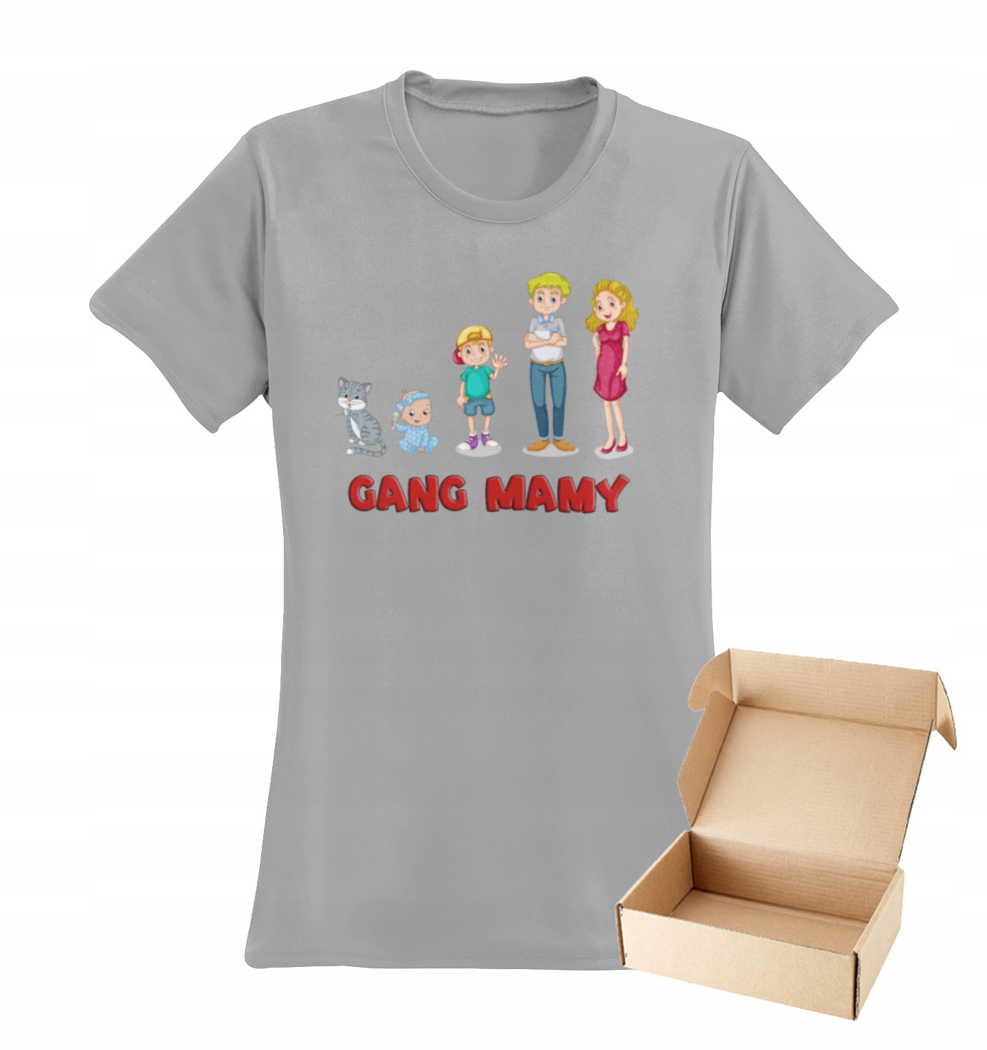 

Koszulka Dzień Mamy Taty Gang Mamy Wybór - S