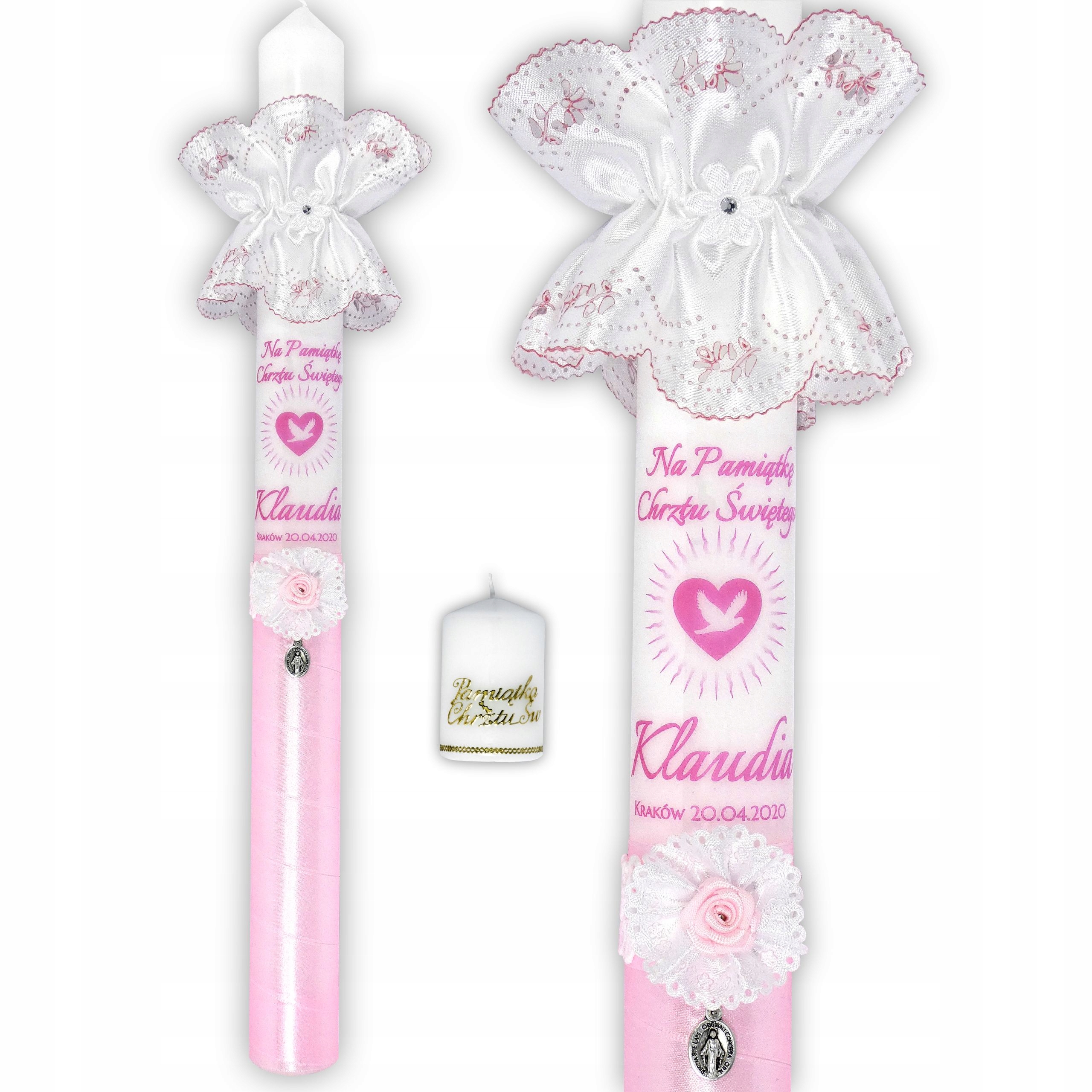 

Świeca Do Chrztu Na Chrzest Imię Data