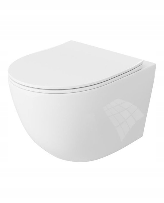 Lavita Závěsná Wc mísa Sinto 2.0 bez okrajů, vířivá