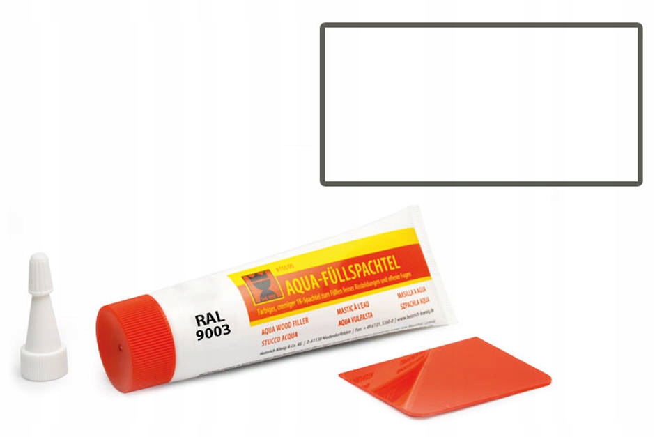 

Szpachla Aqua Do Drewna Szpachlówka Kit Ral 9003
