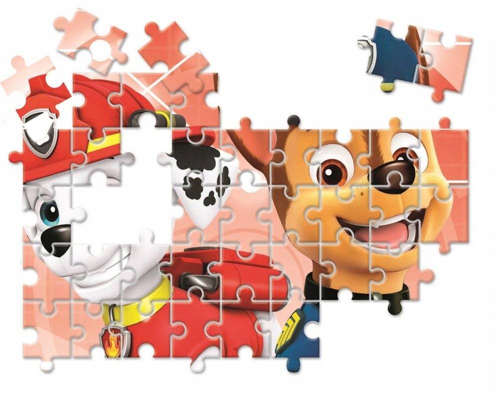 PUZZLE 10v1 SUPERCOLOR PAW PATROL PSI PATROL 4+ Série Supercolor