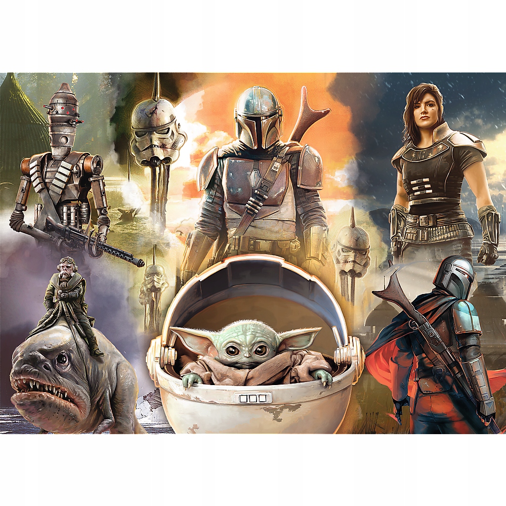 

Puzzle 200 Star Wars Yoda Gwiezdne Wojny 7+ Trefl