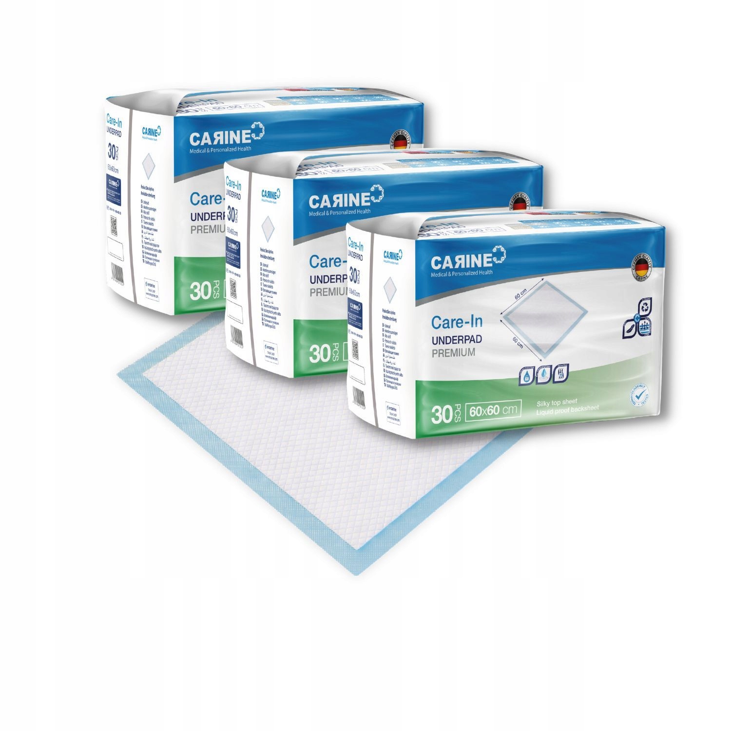 

Podkłady Chłonne Higieniczne 90SZT 60X60CM 1000ML