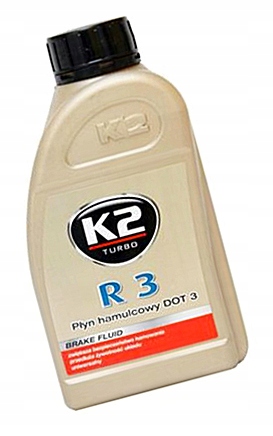 PŁYN N8I59 HAMULCOWY K2 TURBO R3 DOT3 500 ML UNIWE