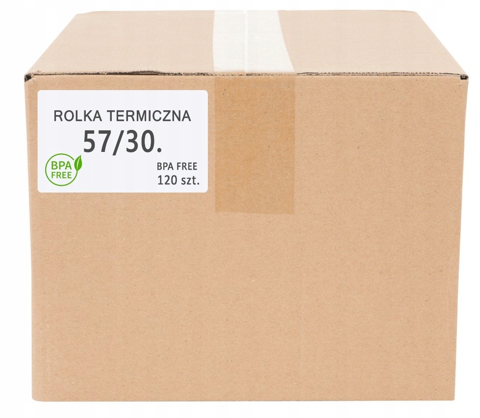 

Rolki termiczne 57x30 Vat (1 Karton 120 Szt.) P