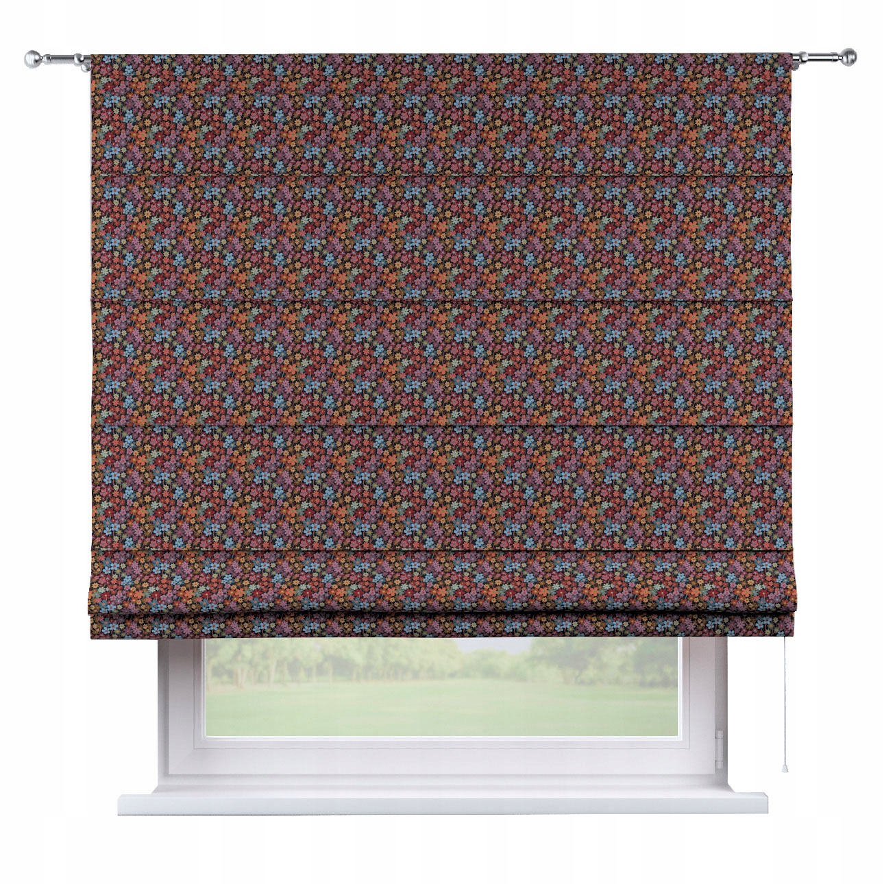 Hotová rímska roleta Torino 120 x 150 cm fialová