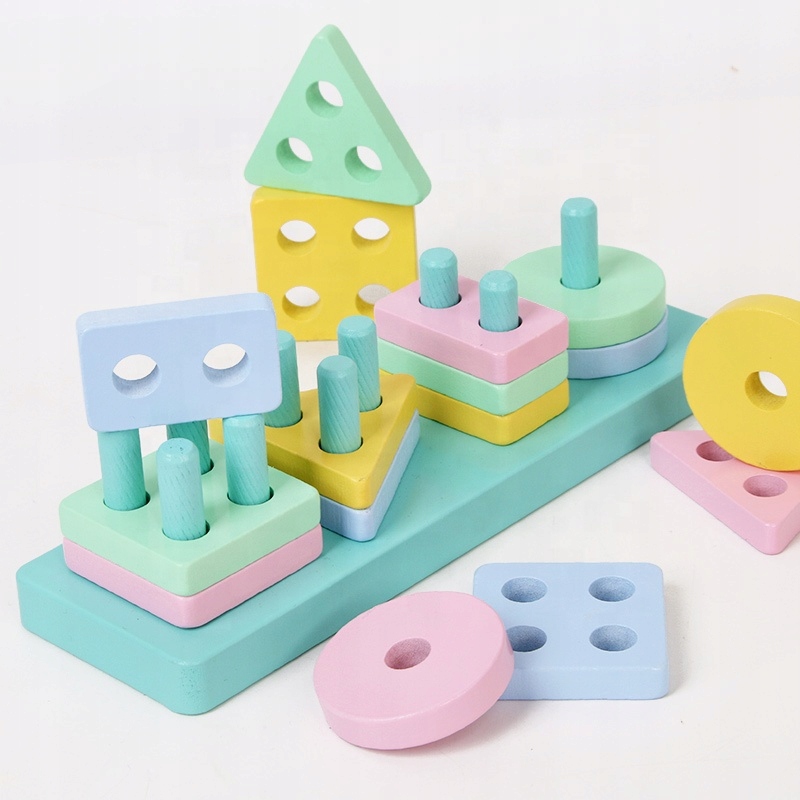 

Układanka sorter kształty i Montessori