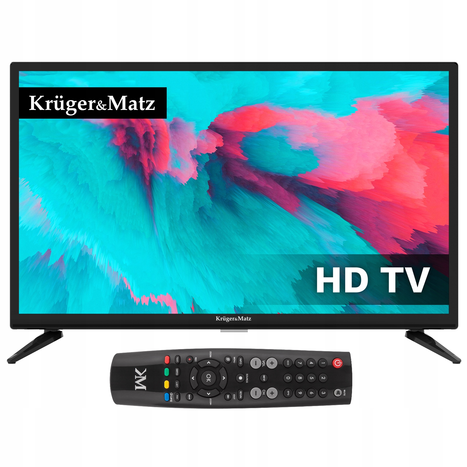 

Telewizor 24' Led Kruger&Matz DVB-T2 230V 12V