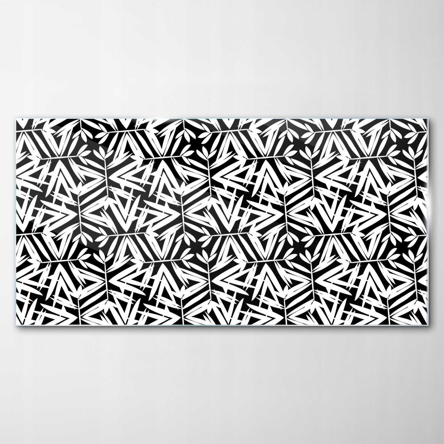 

Hartowany Obraz Szklany Wzór Geometryczny 120x60