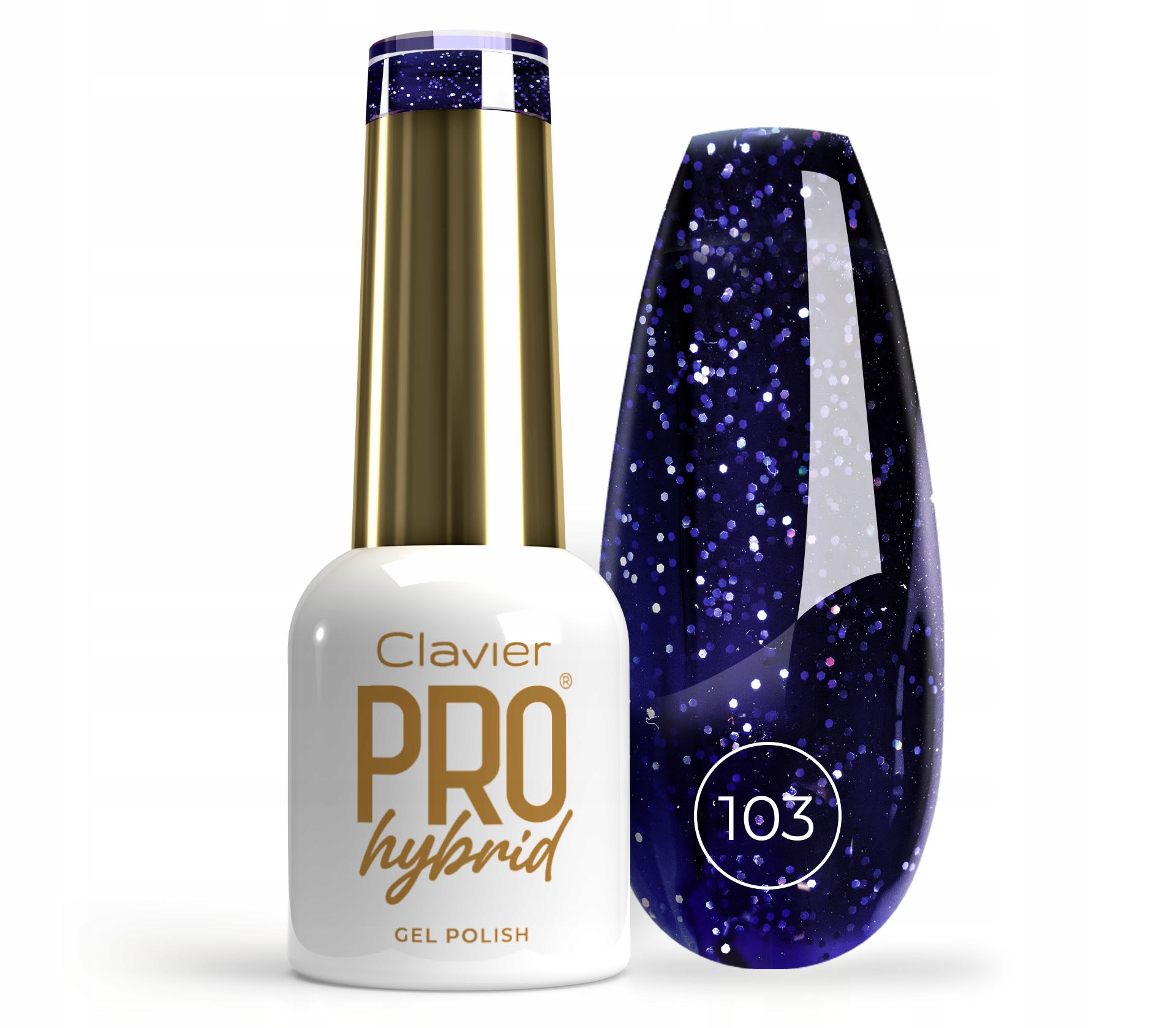 Lakier Hybrydowy ProHybrid Gold Clavier 8 ML