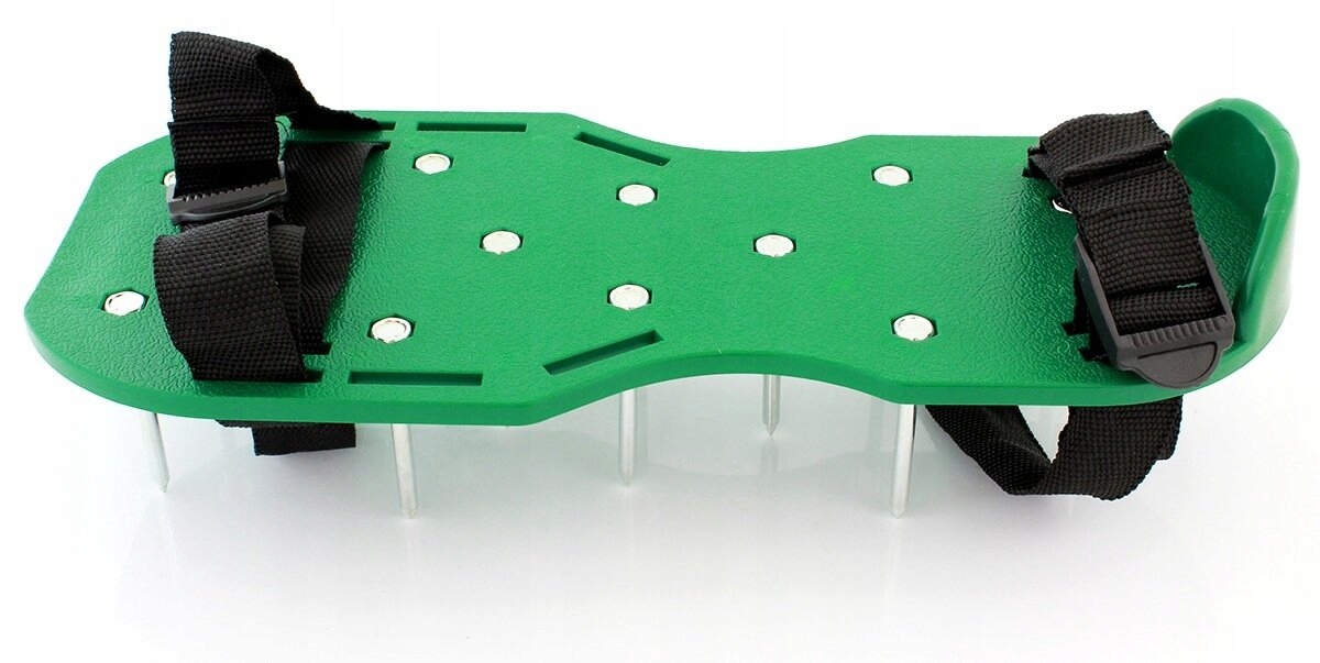 AERATOR TRAWNIKOWY BUTY Z KOLCAMI DO TRAWNIKA SANDAŁY NAKŁADKI Zasilanie ręczne