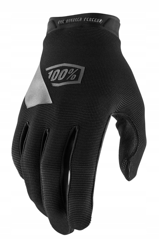 Rękawiczki Rowerowe 100% Ridecamp Glove Black XXL (długość dłoni 209-216