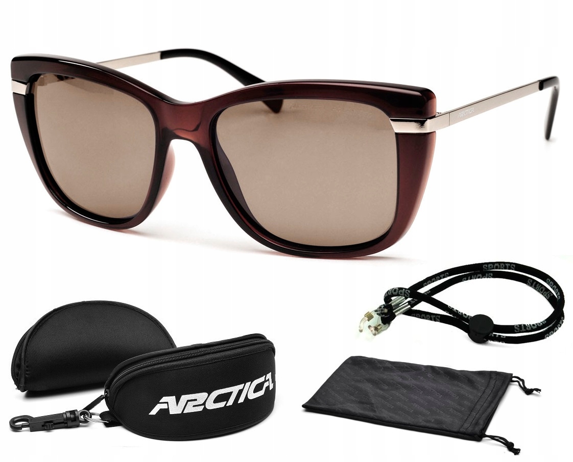 

Arctica Okulary S-309A Vintage Polaryzacyjne Etui