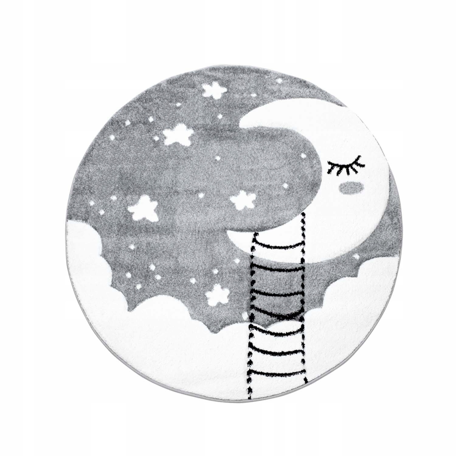

Dywan dziecięcy Pastel Kids Moon szary Koło Fi120
