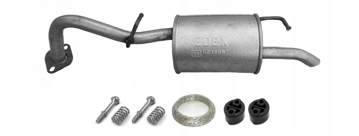 Toyota Yaris 1.0 51 kW (2005-2012) Tlumič Francouzská Verze