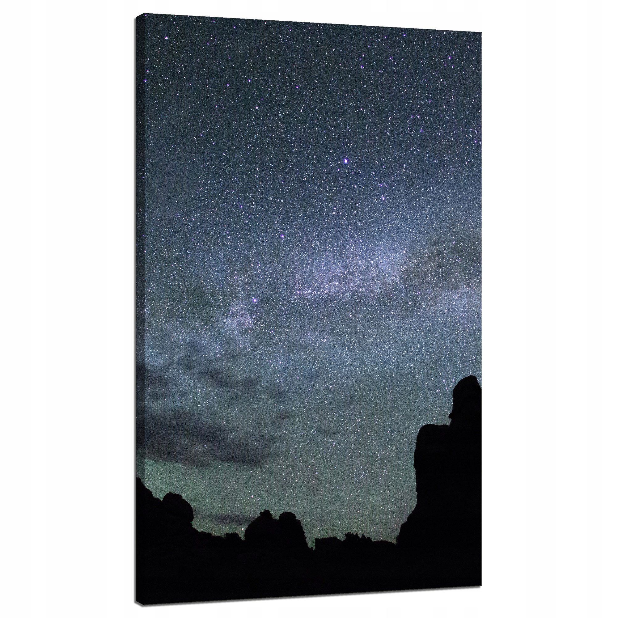 Obraz na plátně Příroda Vesmír Hory Temnota Noc 70x120