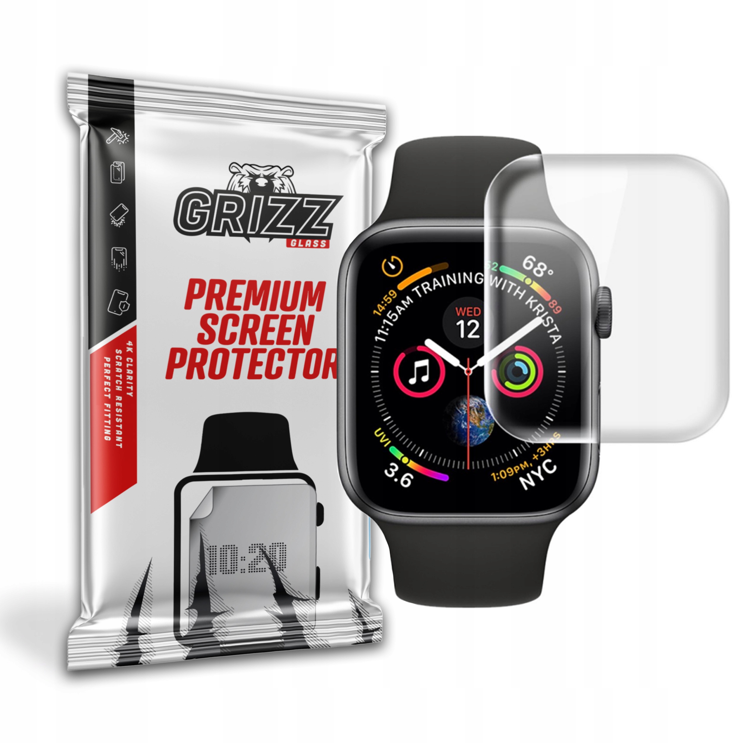 

Grizz Folia hydrożelowa do Apple Watch 4/5/6 40mm
