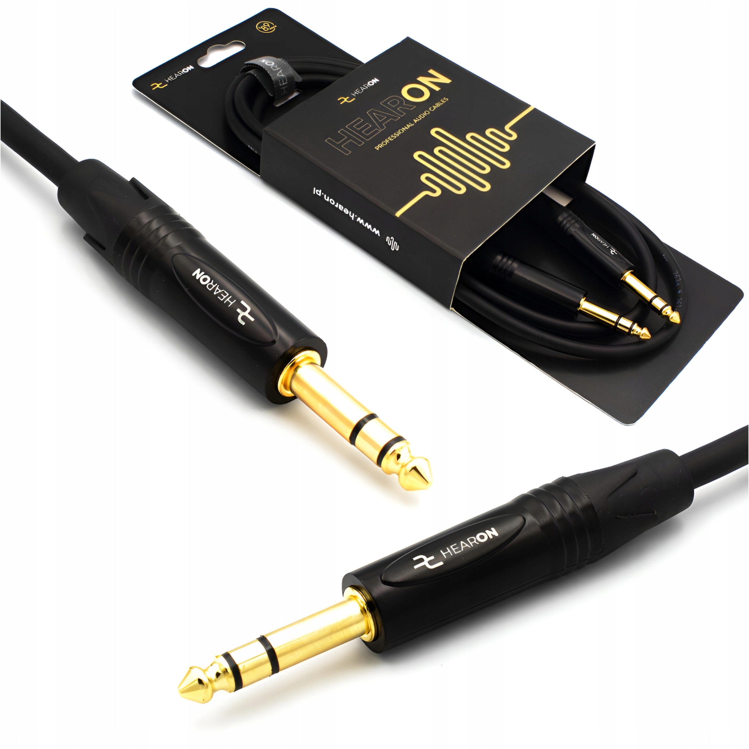 Kabel HEARON HRN13-Select jack 6,3 mm - jack 6,3 mm 3 m