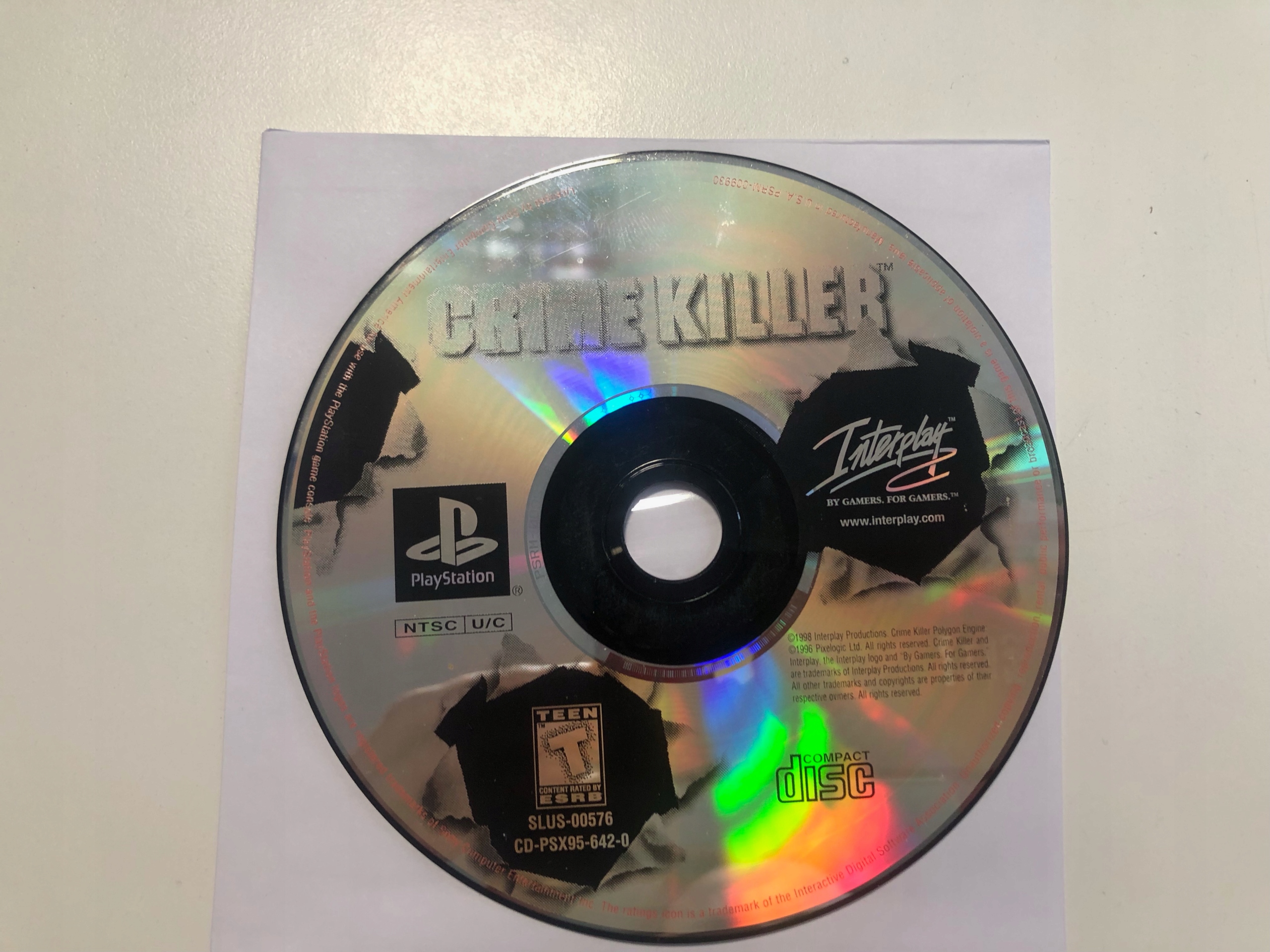 Crime Killer PSX Ntsc