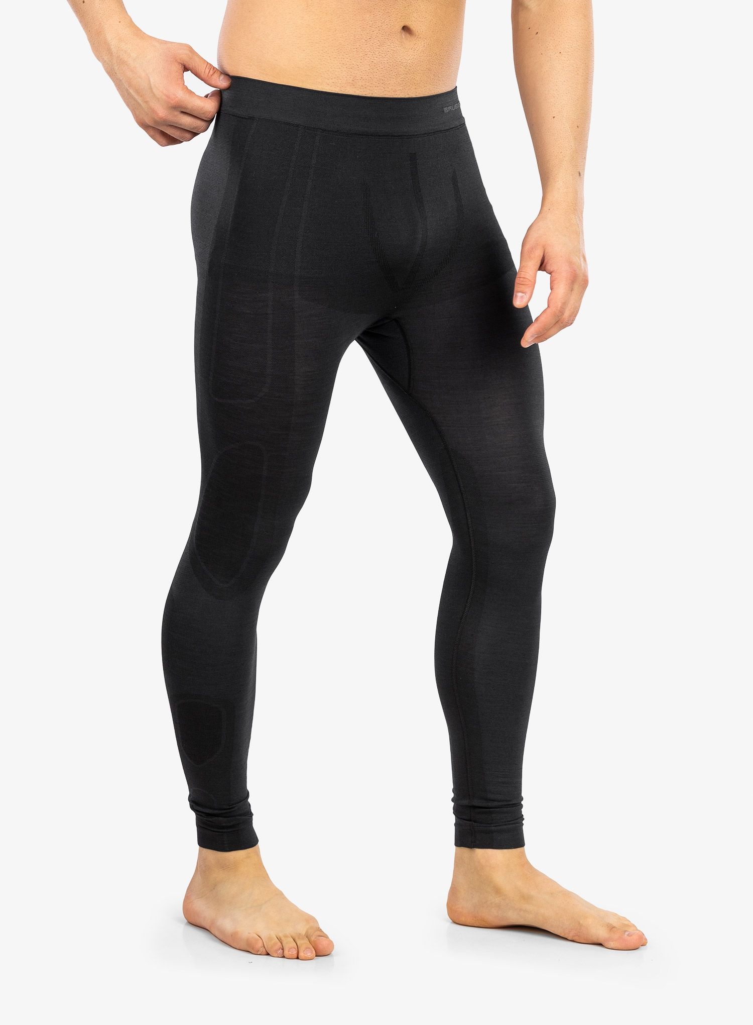 Legginsy termoaktywne Brubeck Comfort Wool black M