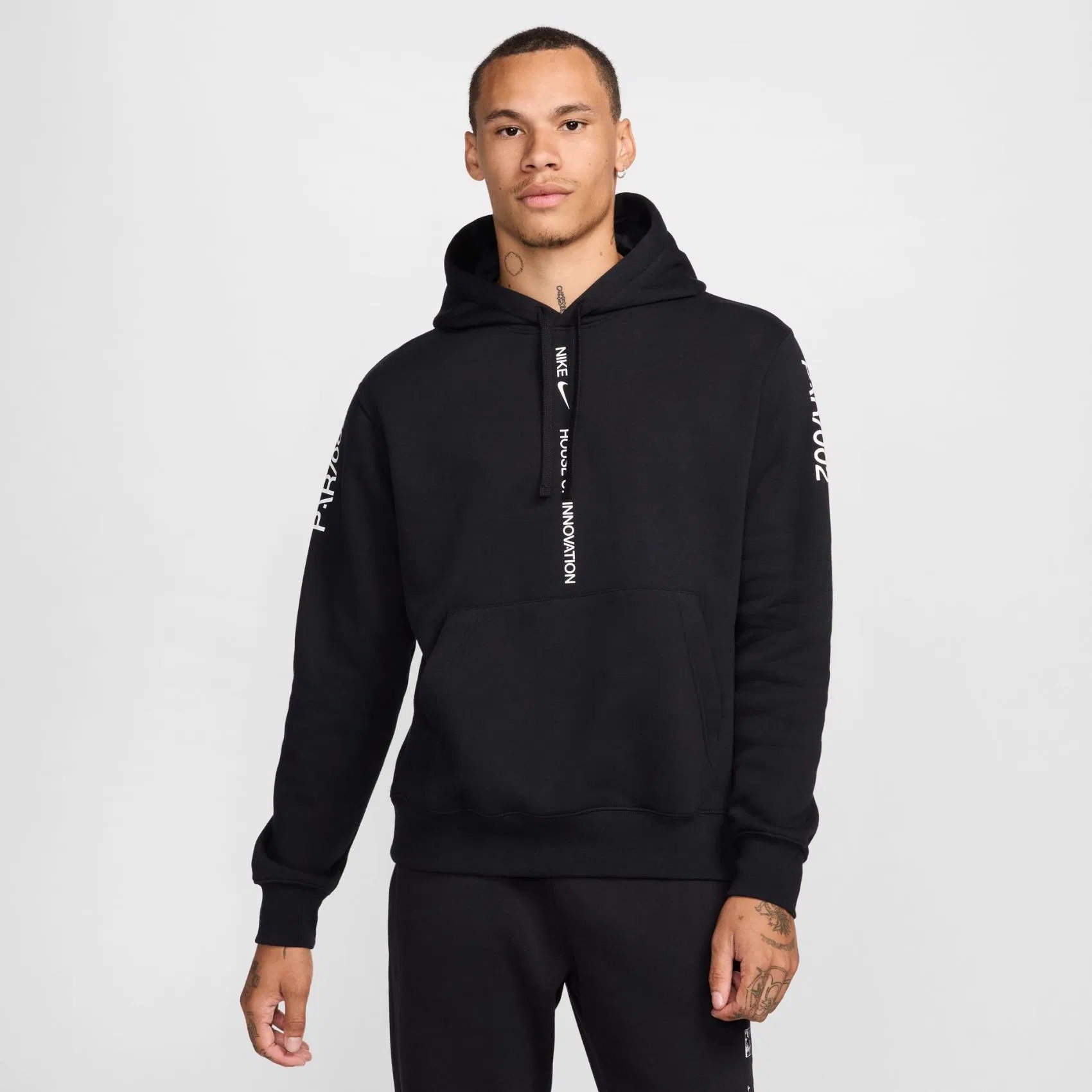 Pánská mikina sportovní mikina Nike Jordan Paris Sportswear černá HJ3988-010 vel. S