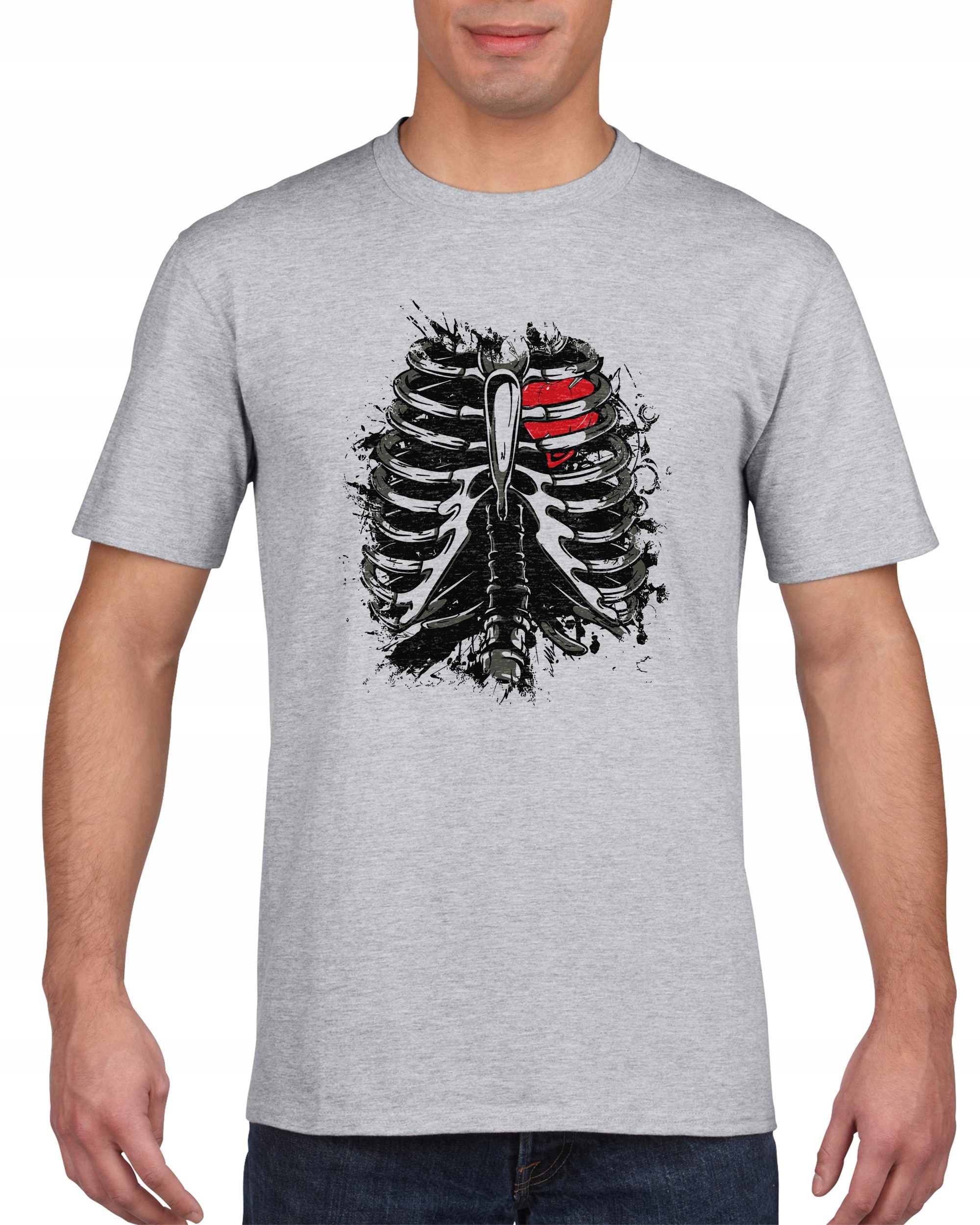 

Koszulka męska Szkielet kości XXL