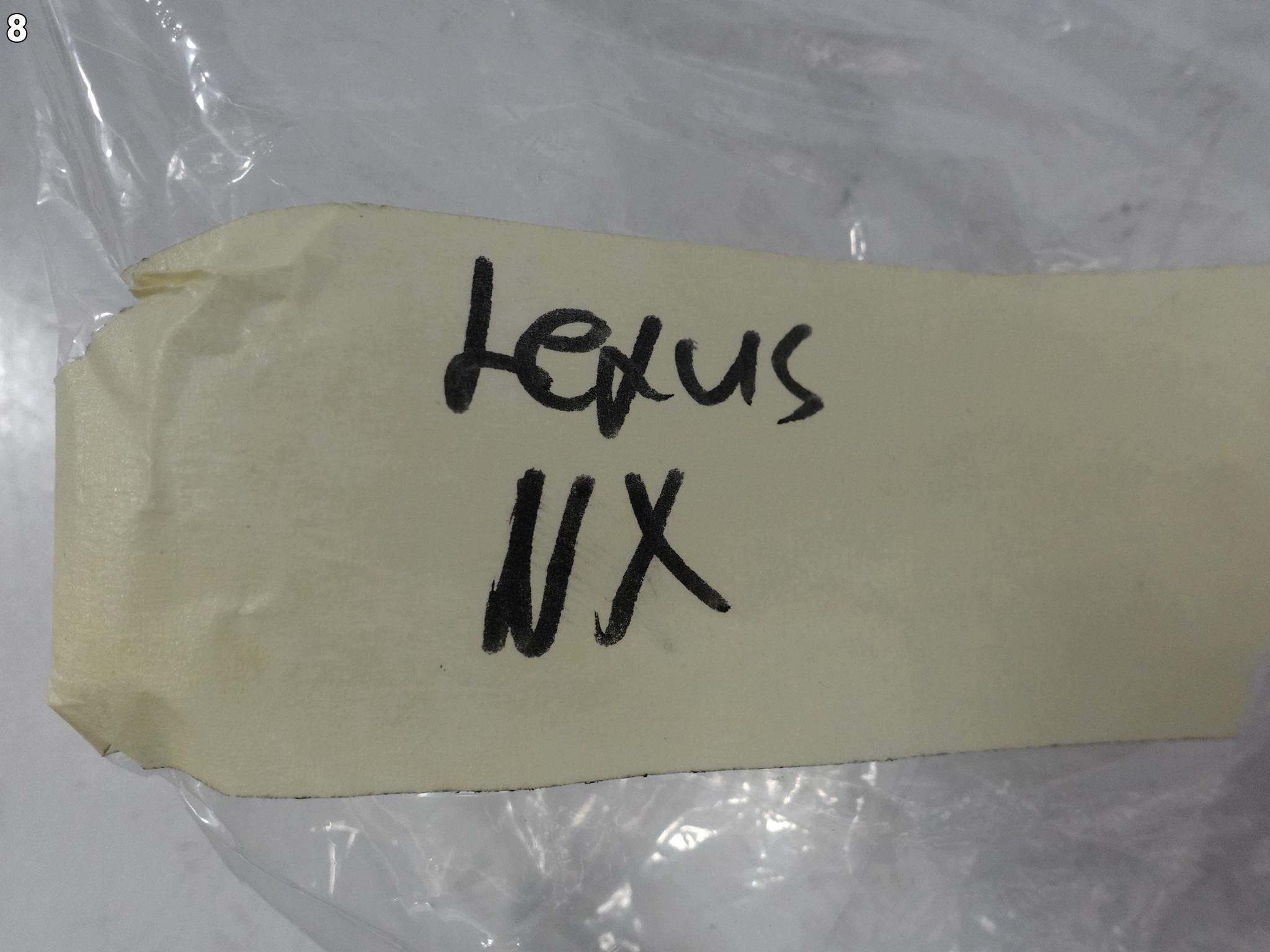 LEXUS NX II AZ20 21- lower part moulding fender threshold front right new ORG