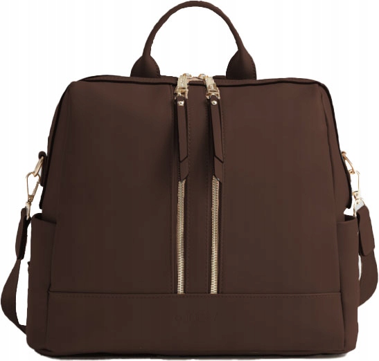 Joissy Mini plecak dla Mamy i torba do wózka 2w1 Dark Chocolate