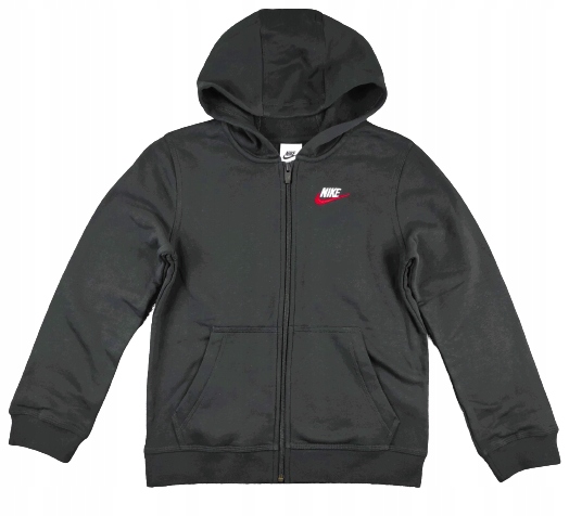 

Bluza dziecięca rozpinana Nike rozm. S, 134 czarna