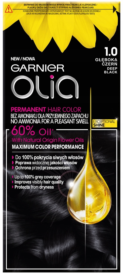 

Garnier Olia Farba do włosów Olia 1.0 Czarny