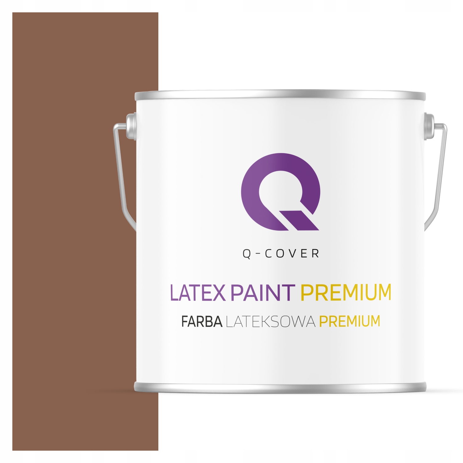Umývateľná Farba Odolná Voči Škvrnám Na Stenu Farba Čokoládová H4515 Mat 5 L