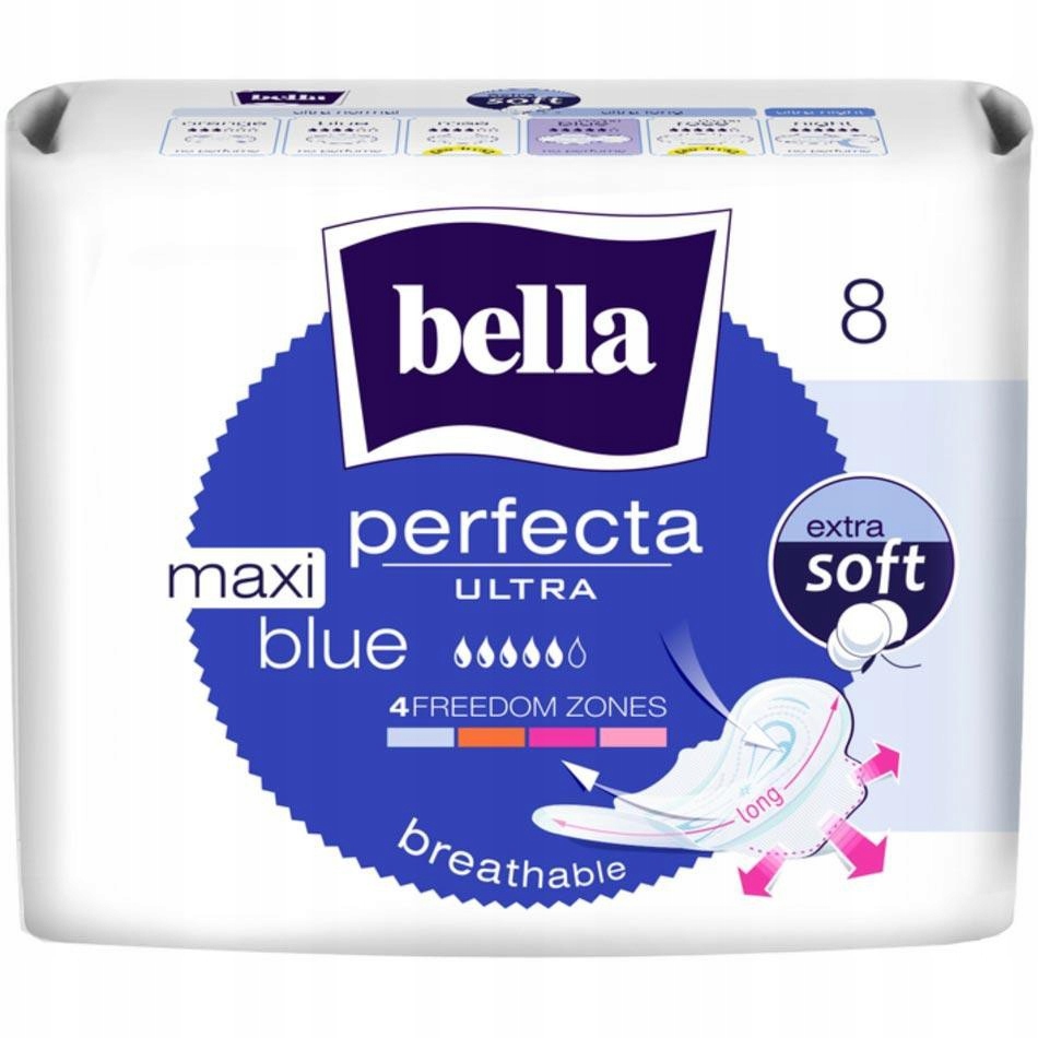 

Bella Perfecta Ultra Maxi Blue Podpaski 8 Sztuk