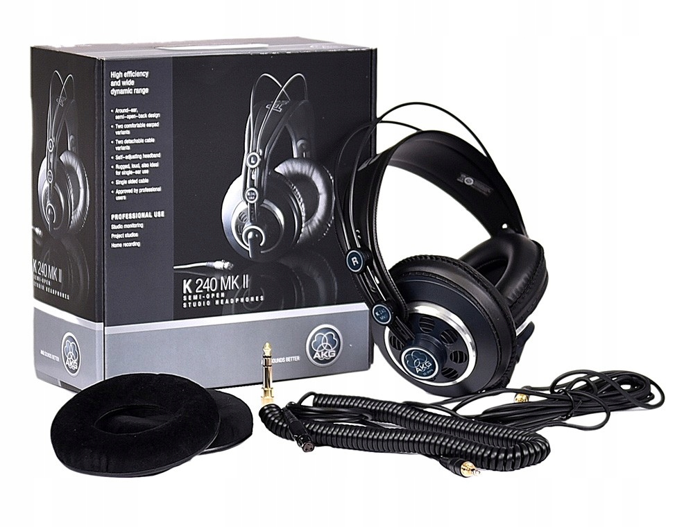 Akg K240 Mkii Słuchawki studyjne nauszne