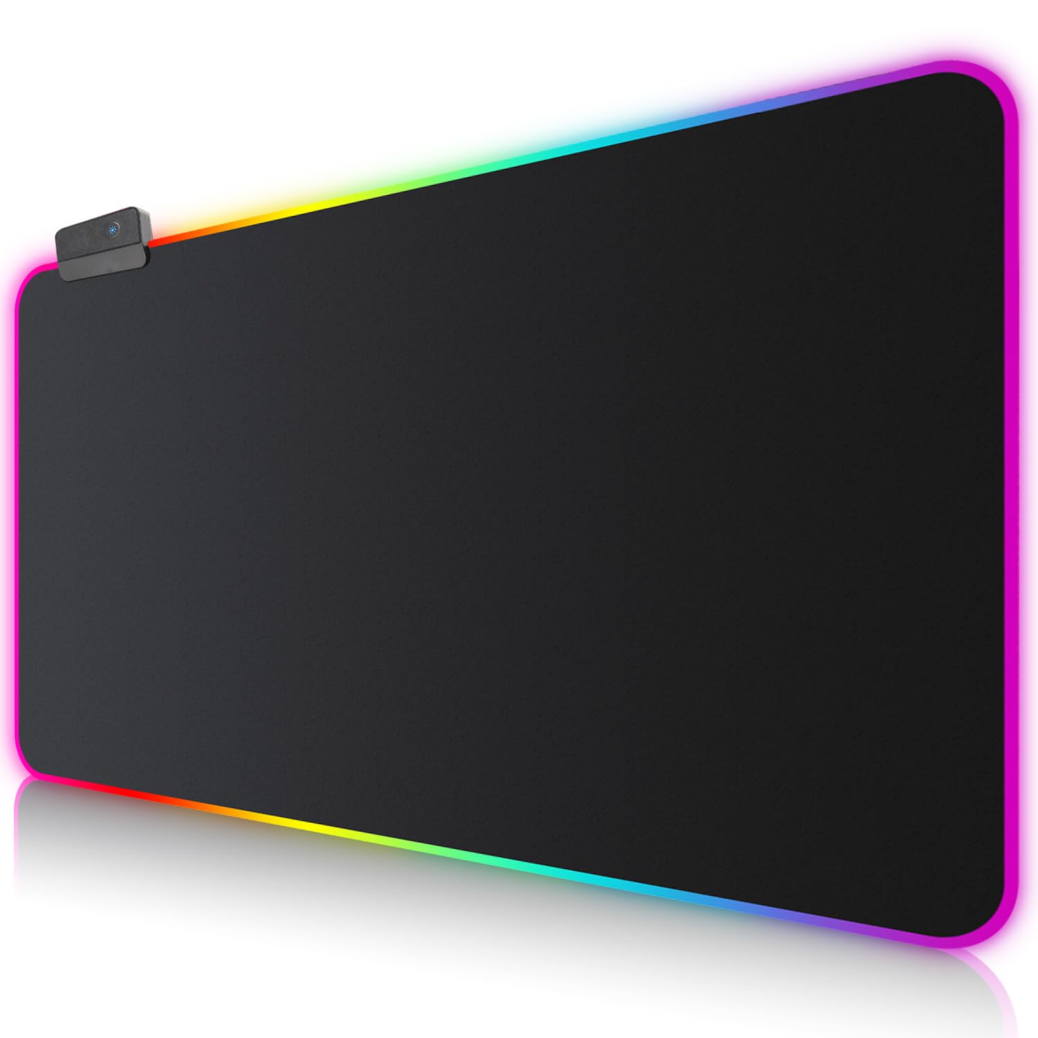 RGB Gaming Pad 900x400mm XXL 14 LED Wodoodporna Podkładka — miniatura 2