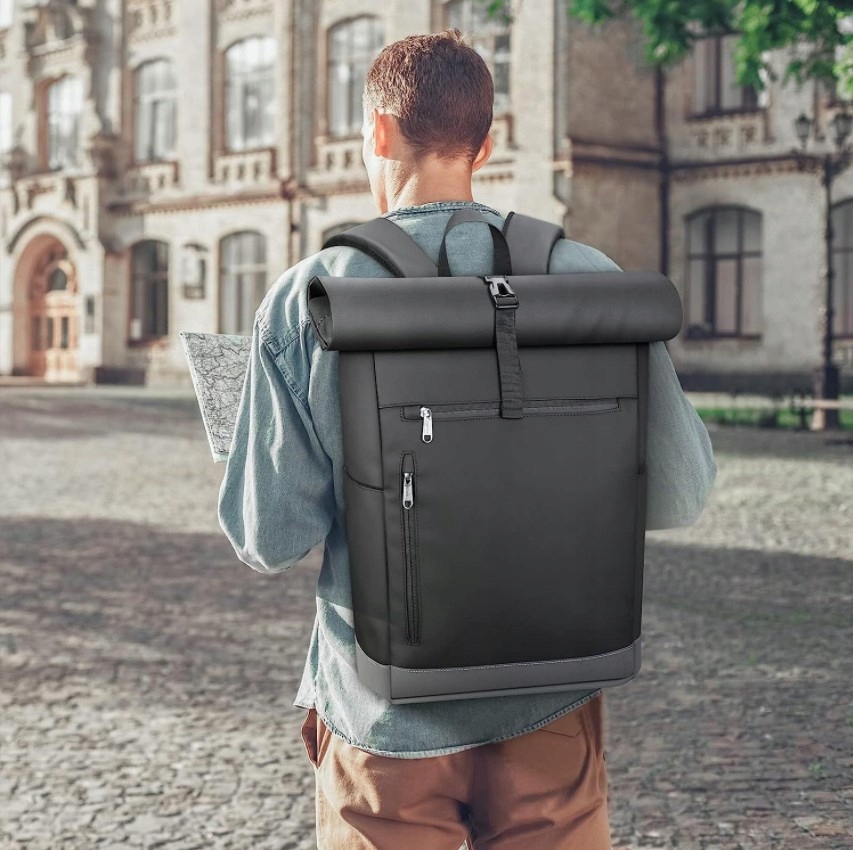 PLECAK NA LAPTOPA TORB ROWEROWY ROLL-TOP 30L DLA MĘSKI KOBIET WODOODPORNY Marka inna